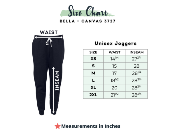 O's J2 Bella + Canvas Jogger Sweatpants - Image 4