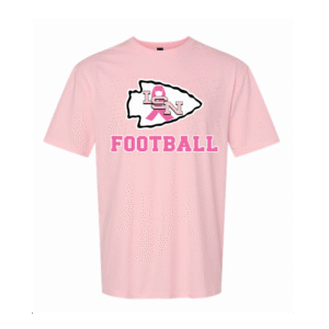 LSN Chiefs Football Breast Cancer T-Shirt/Crewneck/Hoodie
